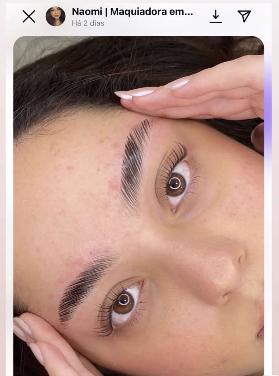 O resultado da Naomi apos o curso