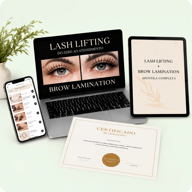 Combo Lash Lifting mais Brow Lamination